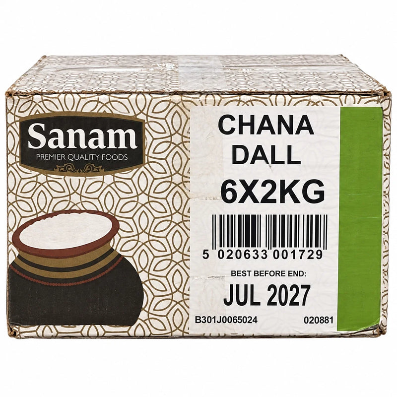 Sanam Chana Dall 6 x 2kg Full Case 12kg