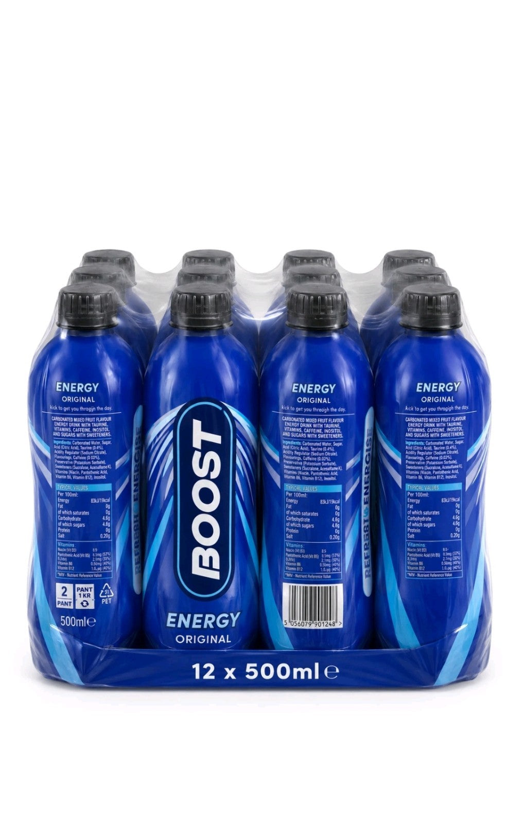 Boost Energy Original 12 x 500ml Bottles – Full Case