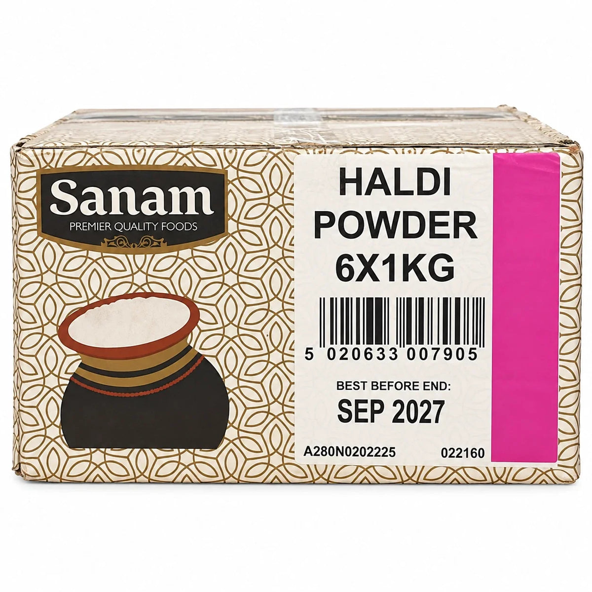 Sanam Haldi Powder 6 x 1kg Full Case 6kg